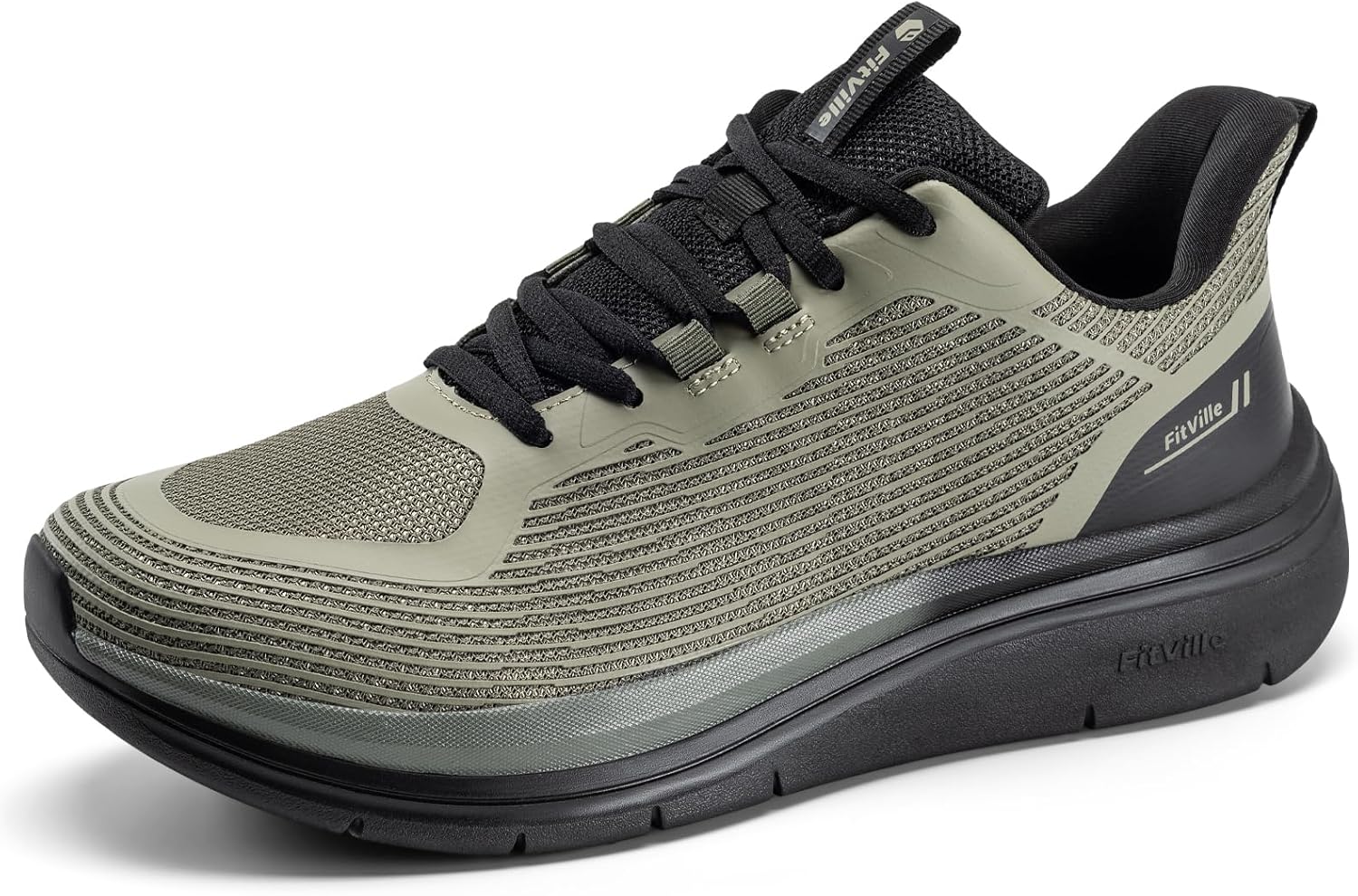 Мужские прогулочные кроссовки FitVille широкого размера, легкие, с амортизацией для тренировок, с облегчением боли, черный
Мужские прогулочные кроссовки FitVille широкого размера, легкие, с амортизацией для тренировок, с облегчением боли, черный