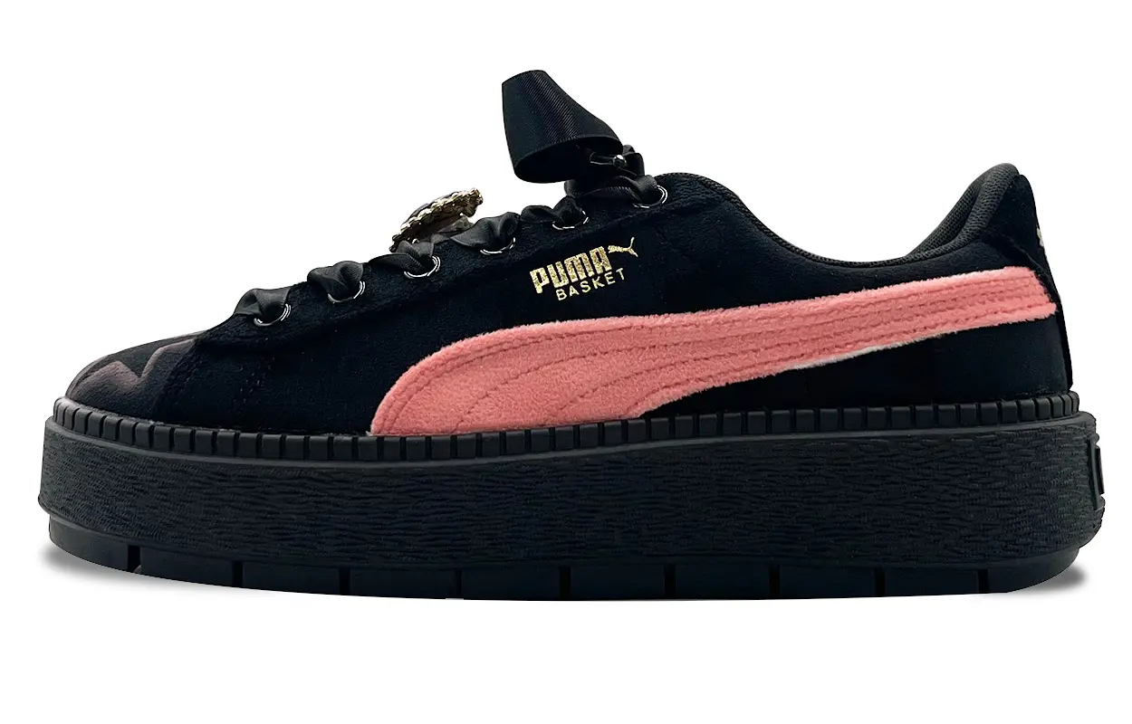 Кроссовки Puma Platform Trace Skateboarding Shoes Women's Low-top Black/Pink, черный/розовый
Кроссовки Puma Platform Trace Skateboarding Shoes Women's Low-top Black/Pink, черный/розовый