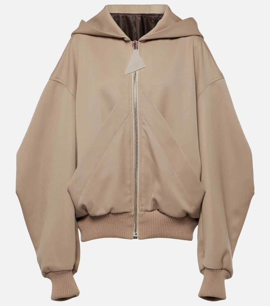 Куртка-бомбер из шерстяного габардина The Attico, бежевый
Куртка-бомбер из шерстяного габардина The Attico, бежевый