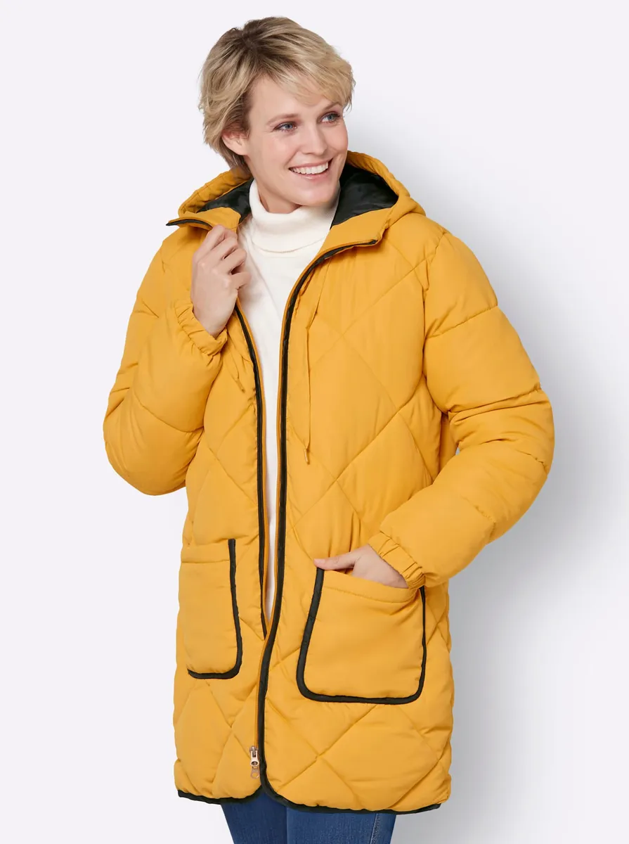 Стеганая куртка Classic Basics с капюшоном, цвет Ocker
Стеганая куртка Classic Basics с капюшоном, цвет Ocker