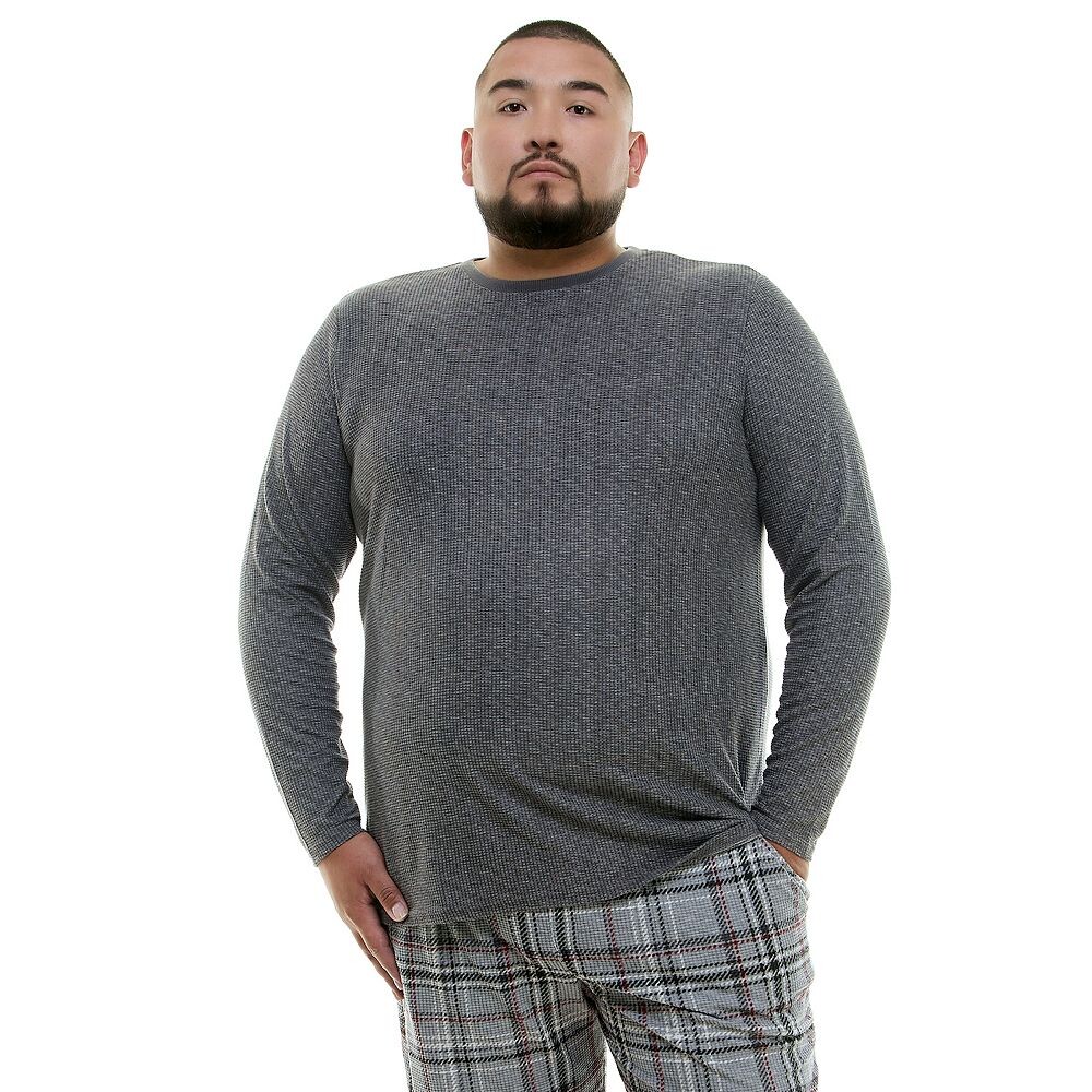 Пижамная рубашка с длинными рукавами и круглым вырезом Big & Tall Sonoma Goods For Life, цвет Medium Grey
Пижамная рубашка с длинными рукавами и круглым вырезом Big & Tall Sonoma Goods For Life, цвет Medium Grey