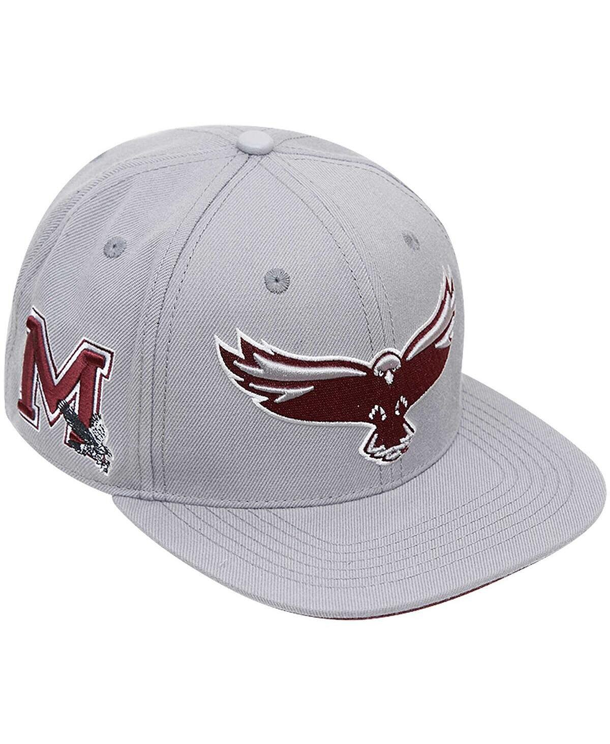 Мужская серая кепка-талисман Snapback Maryland Eastern Shore Hawks Evergreen Pro Standard
Мужская серая кепка-талисман Snapback Maryland Eastern Shore Hawks Evergreen Pro Standard