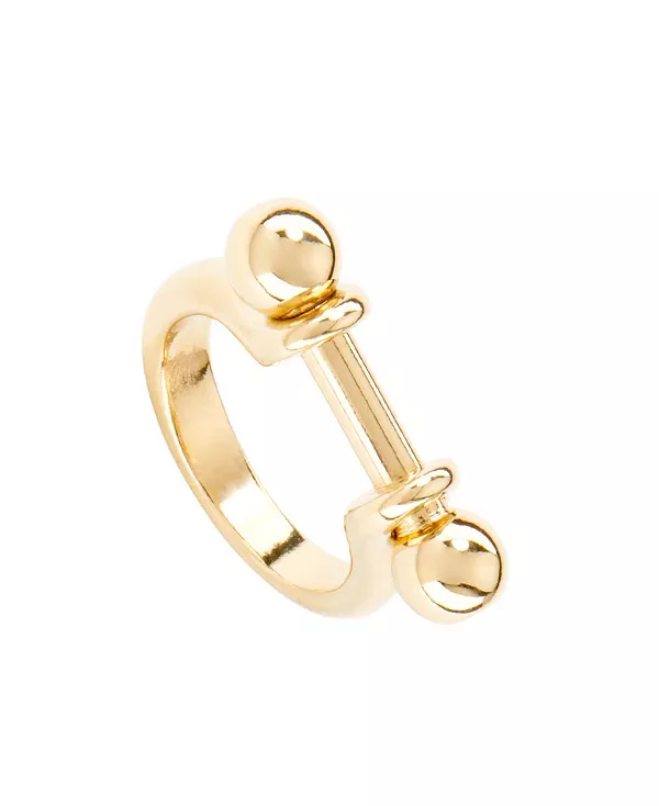 Цилиндрическое центральное кольцо из металлического сплава Unode50, gold
Цилиндрическое центральное кольцо из металлического сплава Unode50, gold