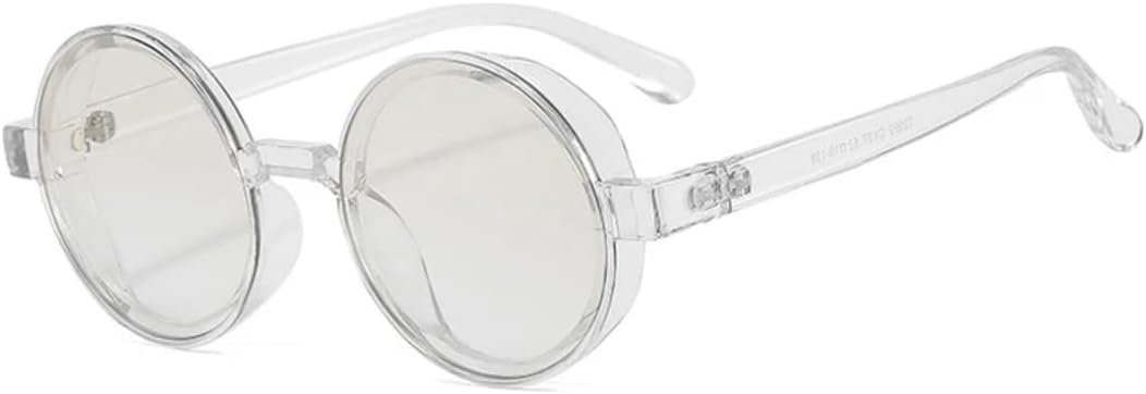 Солнцезащитные очки для мужчин и женщин - защита UV400 - круглые линзы в стиле панк желто-оранжевого цвета, цветные, для занятий спортом на открытом воздухе и вождения DSVIGF, Clear Light Gray
Солнцезащитные очки для мужчин и женщин - защита UV400 - круглые линзы в стиле панк желто-оранжевого цвета, цветные, для занятий спортом на открытом воздухе и вождения DSVIGF, Clear Light Gray