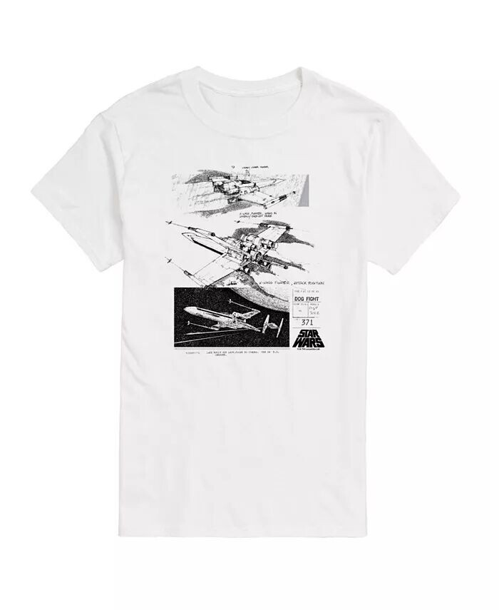 Мужская футболка с коротким рукавом «Звездные войны» AIRWAVES, белый
Мужская футболка с коротким рукавом «Звездные войны» AIRWAVES, белый