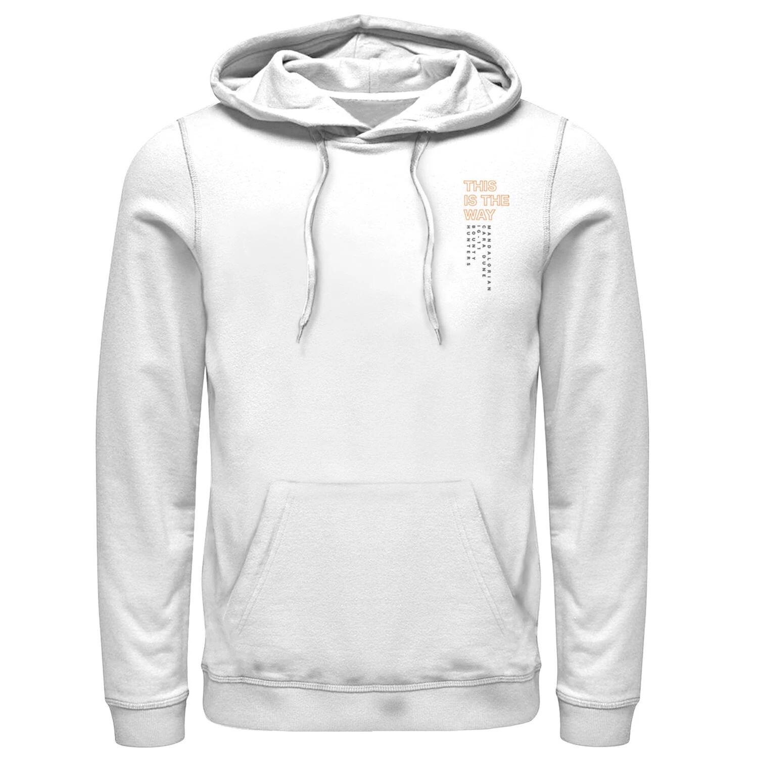 Мужская толстовка с надписью Star Wars: The Mandalorian The Way
Мужская толстовка с надписью Star Wars: The Mandalorian The Way