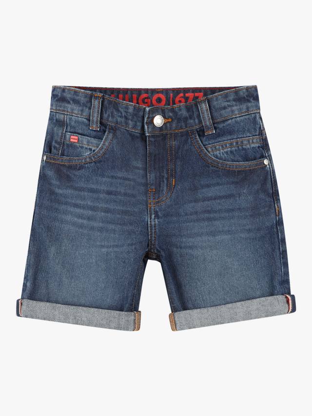 Детские бермуды HUGO Regular Fit из денима HUGO BOSS, Double Stone
Детские бермуды HUGO Regular Fit из денима HUGO BOSS, Double Stone