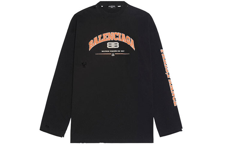 Футболка женская Balenciaga, черный / оранжевый
Футболка женская Balenciaga, черный / оранжевый