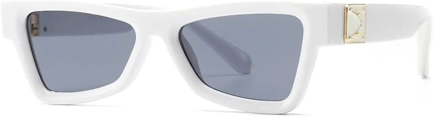 Ретро-солнцезащитные очки «кошачий глаз» для женщин, модные, сине-белые, с узором, винтажные, для мужчин, с защитой от УФ-излучения UV400 WNCKSQ, White Gray
Ретро-солнцезащитные очки «кошачий глаз» для женщин, модные, сине-белые, с узором, винтажные, для мужчин, с защитой от УФ-излучения UV400 WNCKSQ, White Gray