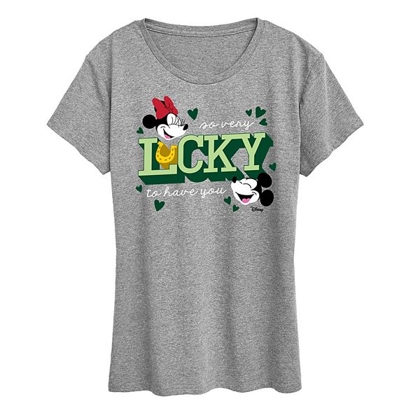 Футболка женская Mickey & Minnie Mouse Lucky to Have You Disney
Футболка женская Mickey & Minnie Mouse Lucky to Have You Disney