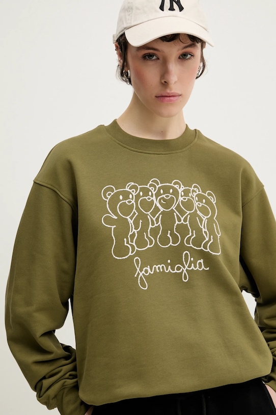 Хлопковая толстовка Inbetweeners, зеленый
Хлопковая толстовка Inbetweeners, зеленый