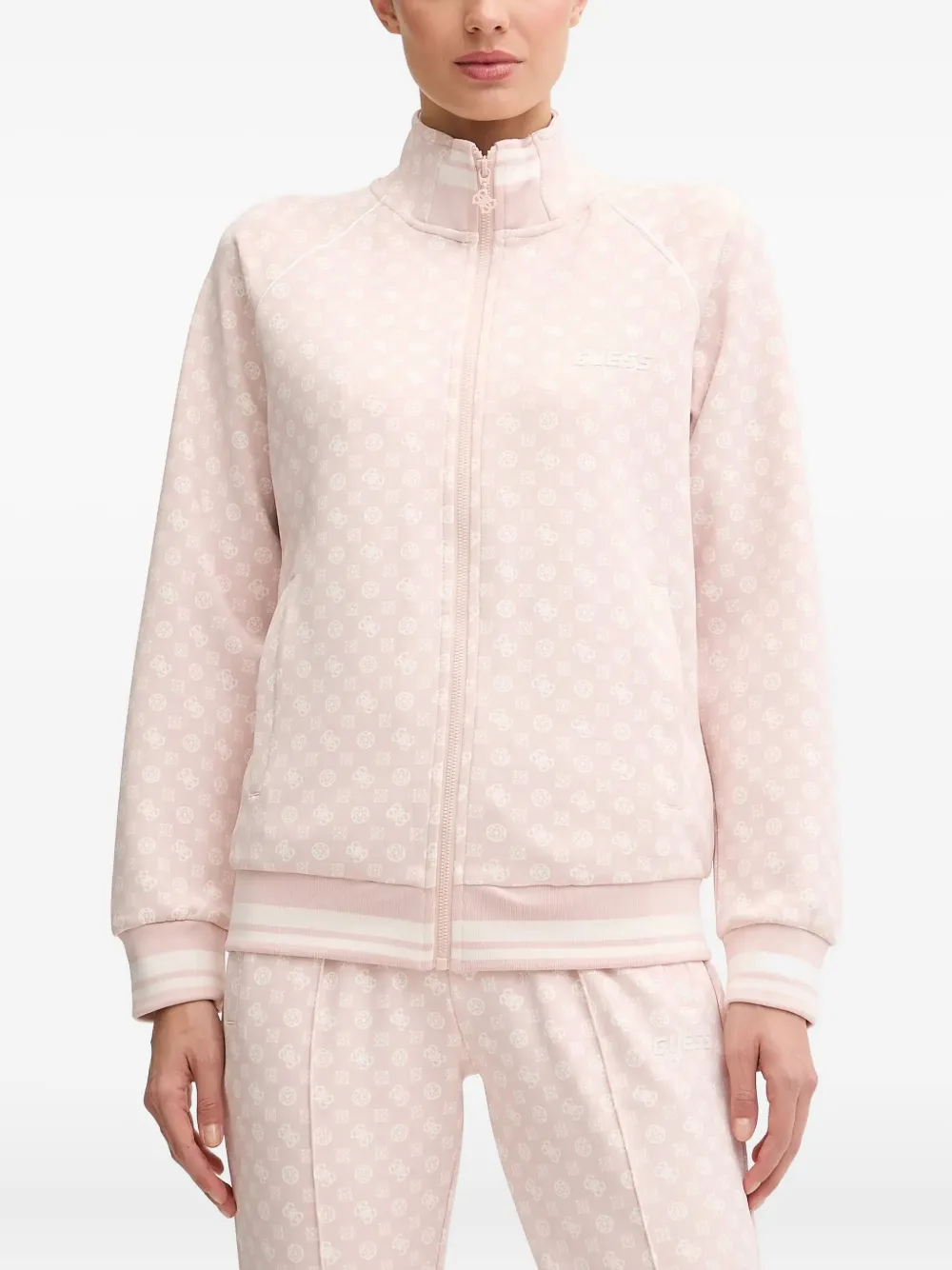 Толстовка на молнии с логотипом GUESS USA, розовый
Толстовка на молнии с логотипом GUESS USA, розовый