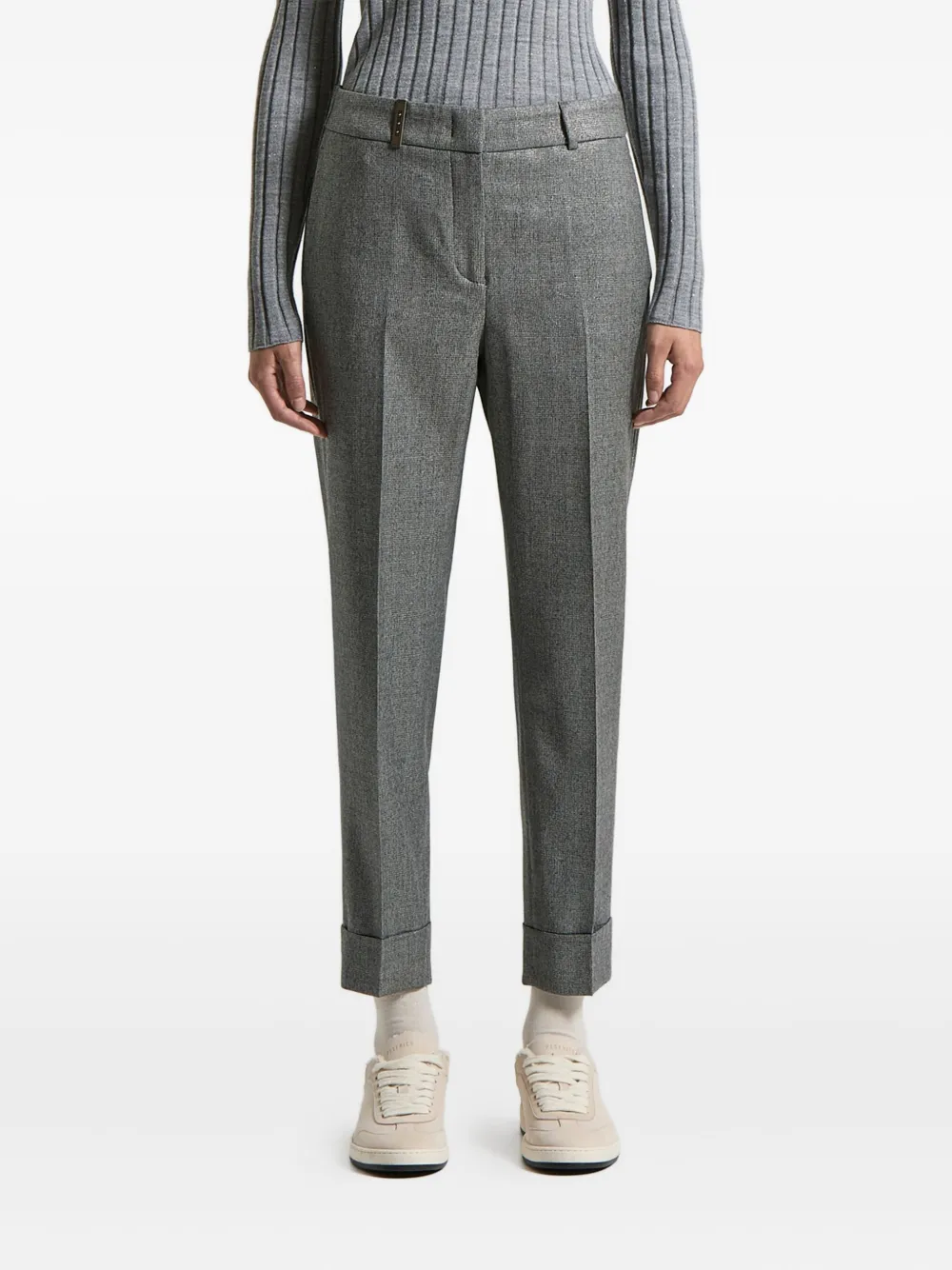 Брюки с манжетами Peserico, серый
Брюки с манжетами Peserico, серый