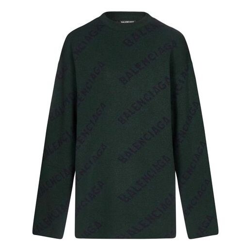 Свитер all over logo crewneck wool knit sweater 'dark green' Balenciaga, зеленый
Свитер all over logo crewneck wool knit sweater 'dark green' Balenciaga, зеленый