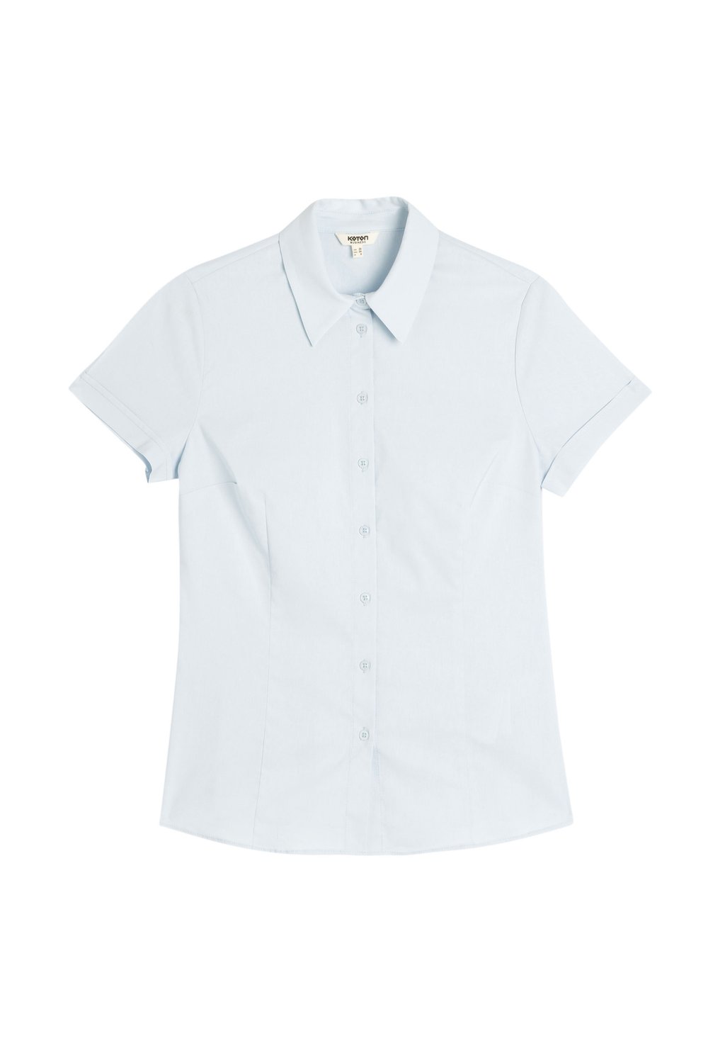 Блузка на пуговицах SHORT SLEEVE Koton, синий
Блузка на пуговицах SHORT SLEEVE Koton, синий