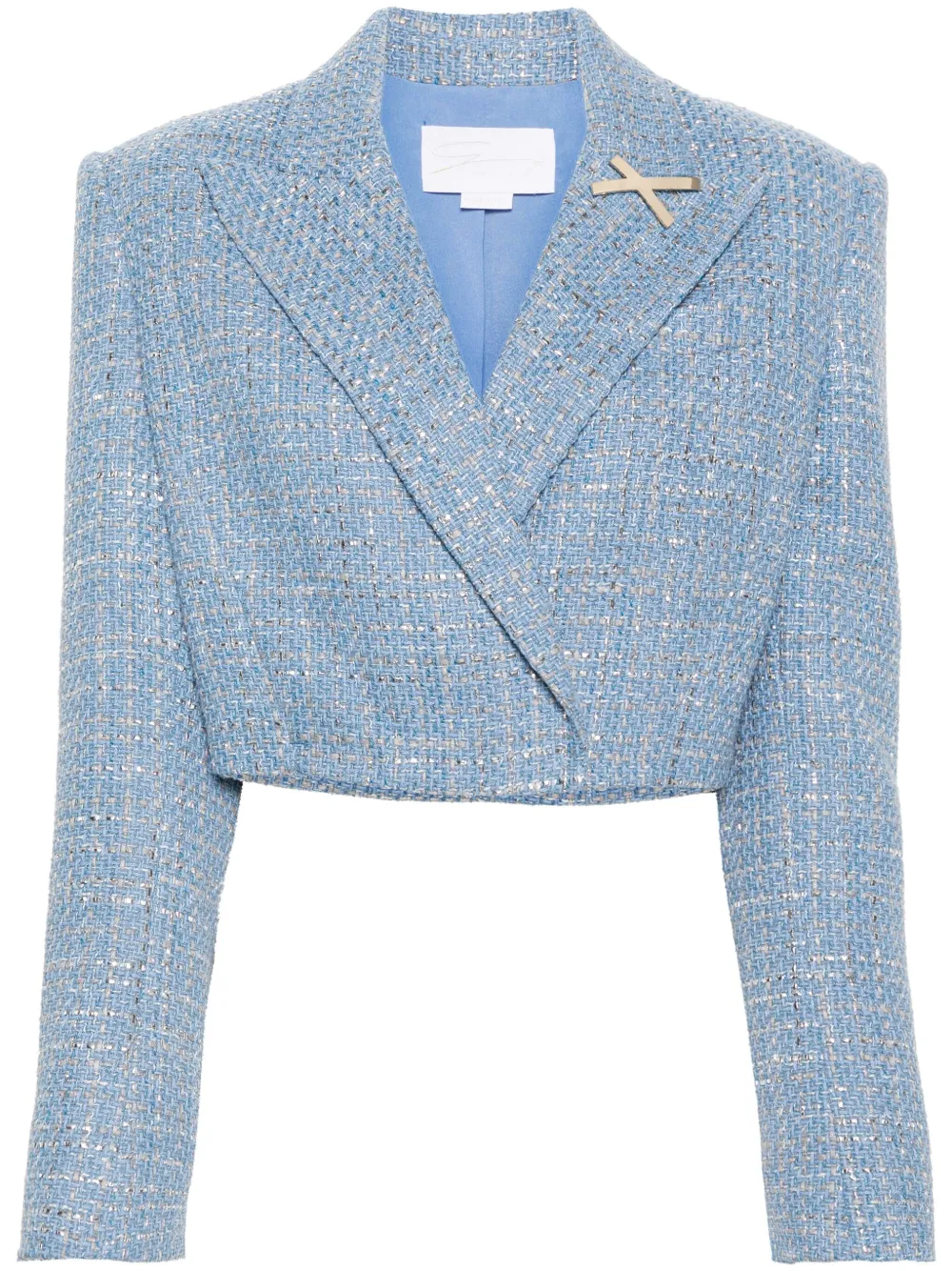 Укороченная твидовая куртка Genny, синий
Укороченная твидовая куртка Genny, синий