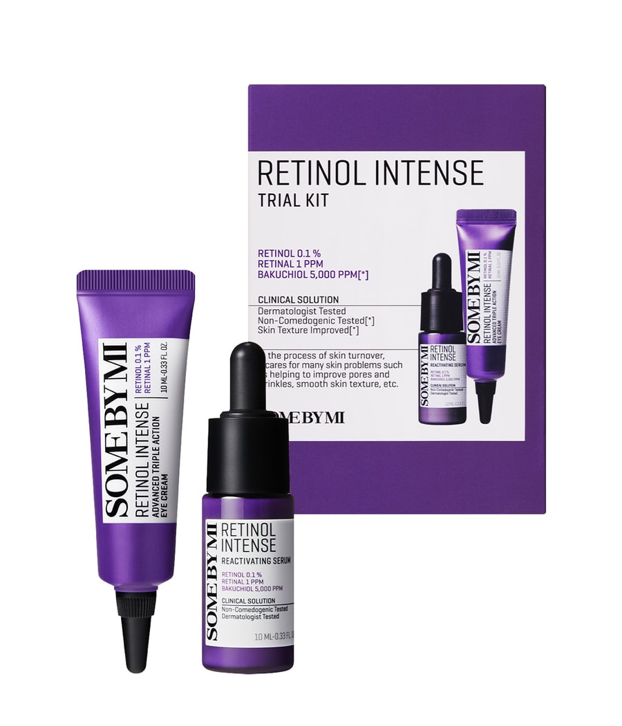 Набор для ухода за лицом Some By Mi Retinol Intense Trial Kit, 1 шт.
Набор для ухода за лицом Some By Mi Retinol Intense Trial Kit, 1 шт.