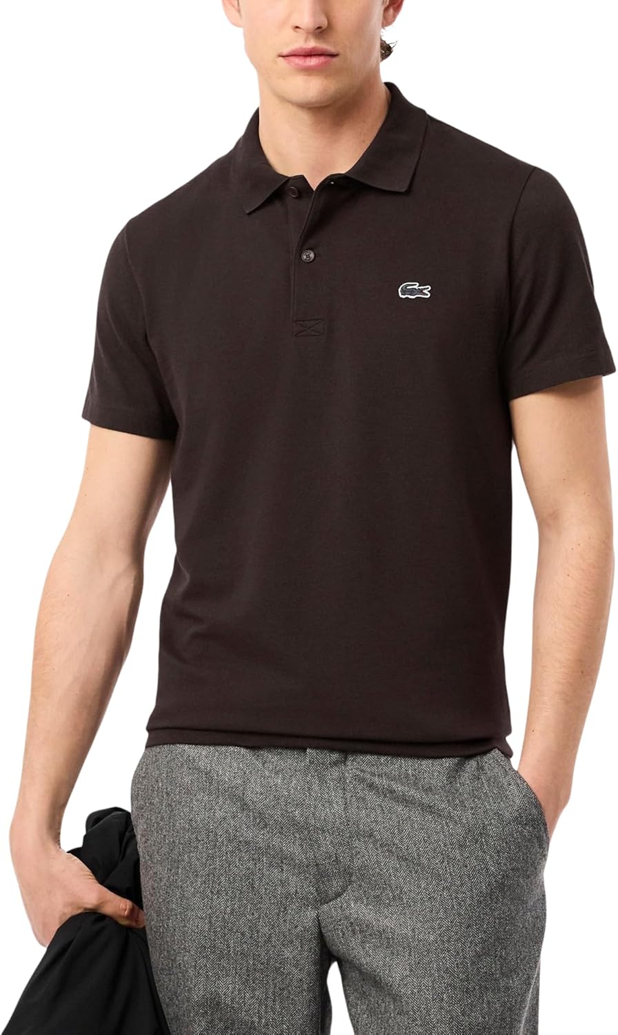 Lacoste мужская поло Regular Fit из хлопкового микса, Port
Lacoste мужская поло Regular Fit из хлопкового микса, Port
