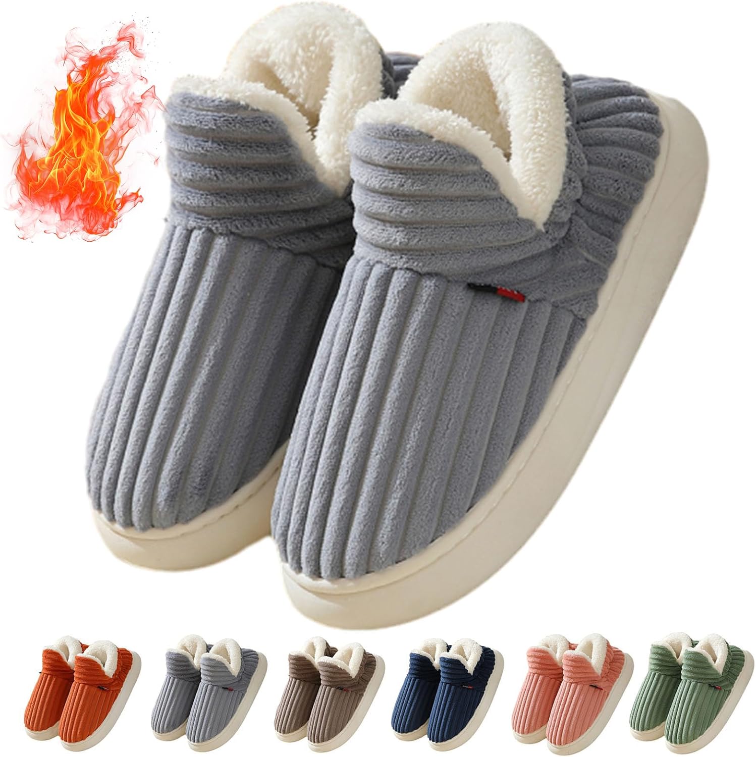 Домашние тапочки-ботиночки, уютные, стильные, зимние, пушистые, теплые, с толстой подошвой, плюшевые, в виде облака, для мужчин и женщин Generic, серый
Домашние тапочки-ботиночки, уютные, стильные, зимние, пушистые, теплые, с толстой подошвой, плюшевые, в виде облака, для мужчин и женщин Generic, серый