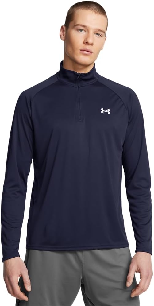 Толстовка Under Armour Men's Velocity 2.0 1/4 Zip, (410) Midnight Navy/Halo Gray
Толстовка Under Armour Men's Velocity 2.0 1/4 Zip, (410) Midnight Navy/Halo Gray