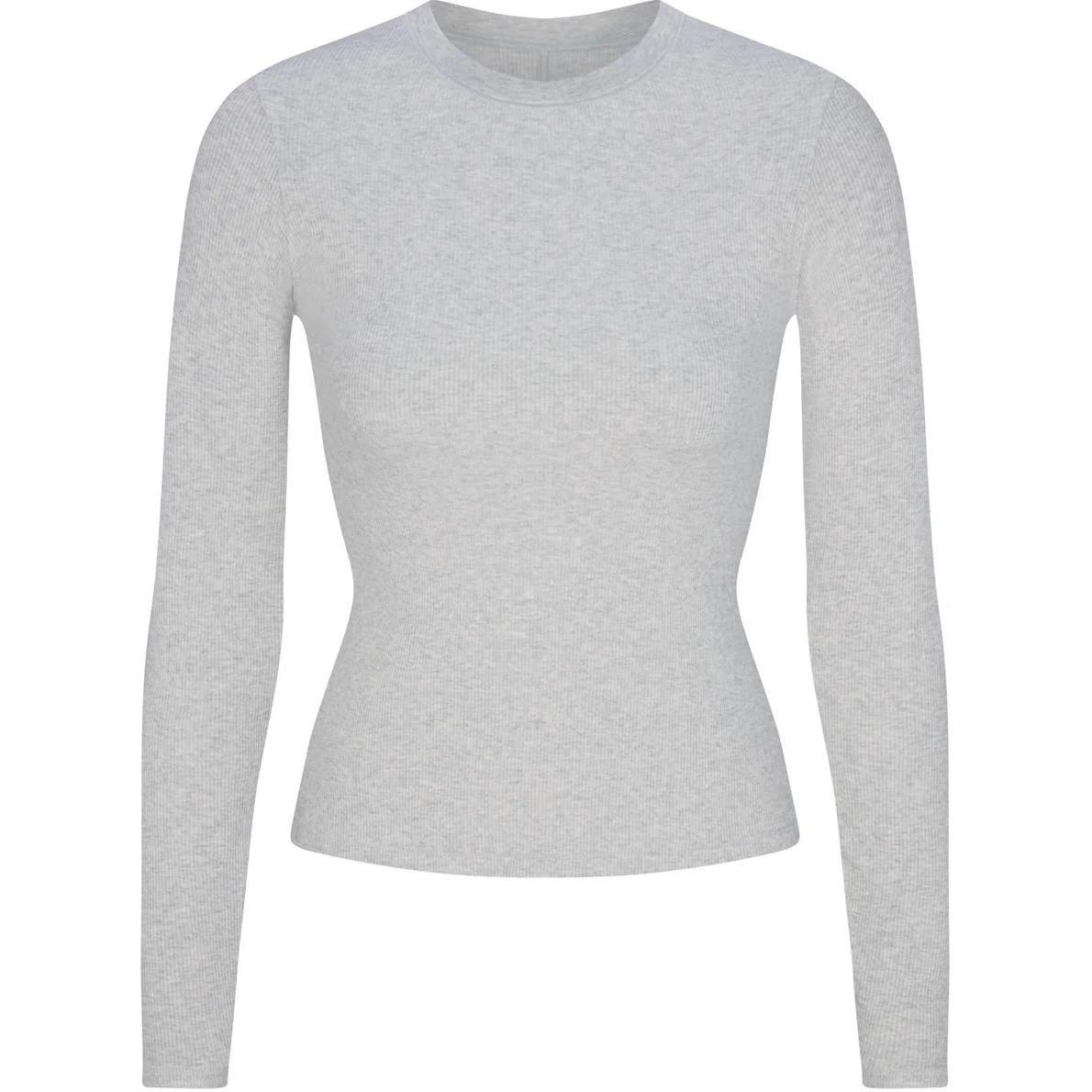 Футболка SKIMS Regular Женская Светлый Хизер Грей/Пепельно-Серый
Футболка SKIMS Regular Женская Светлый Хизер Грей/Пепельно-Серый