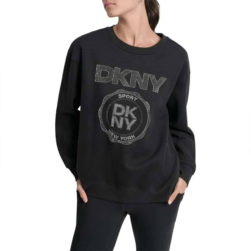 Толстовка DKNY Medallion Logo Long Line, черный
Толстовка DKNY Medallion Logo Long Line, черный