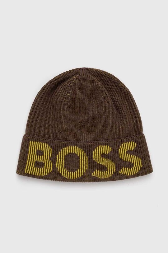 Шапка BOSS из смесовой шерсти Boss, зеленый
Шапка BOSS из смесовой шерсти Boss, зеленый