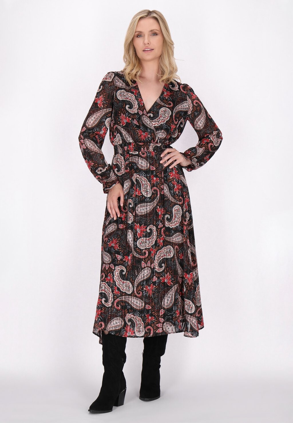 Дневное платье usha, черный
Дневное платье usha, черный