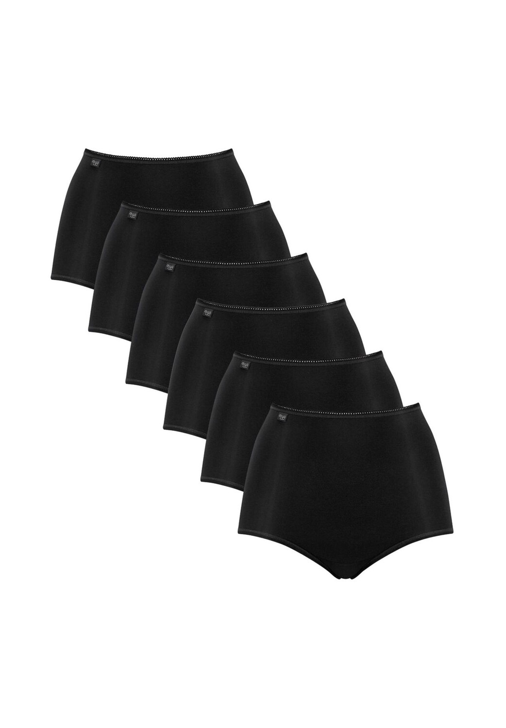 Трусы макси, набор из 6 шт., микрофибра 24/7 sloggi, черный
Трусы макси, набор из 6 шт., микрофибра 24/7 sloggi, черный