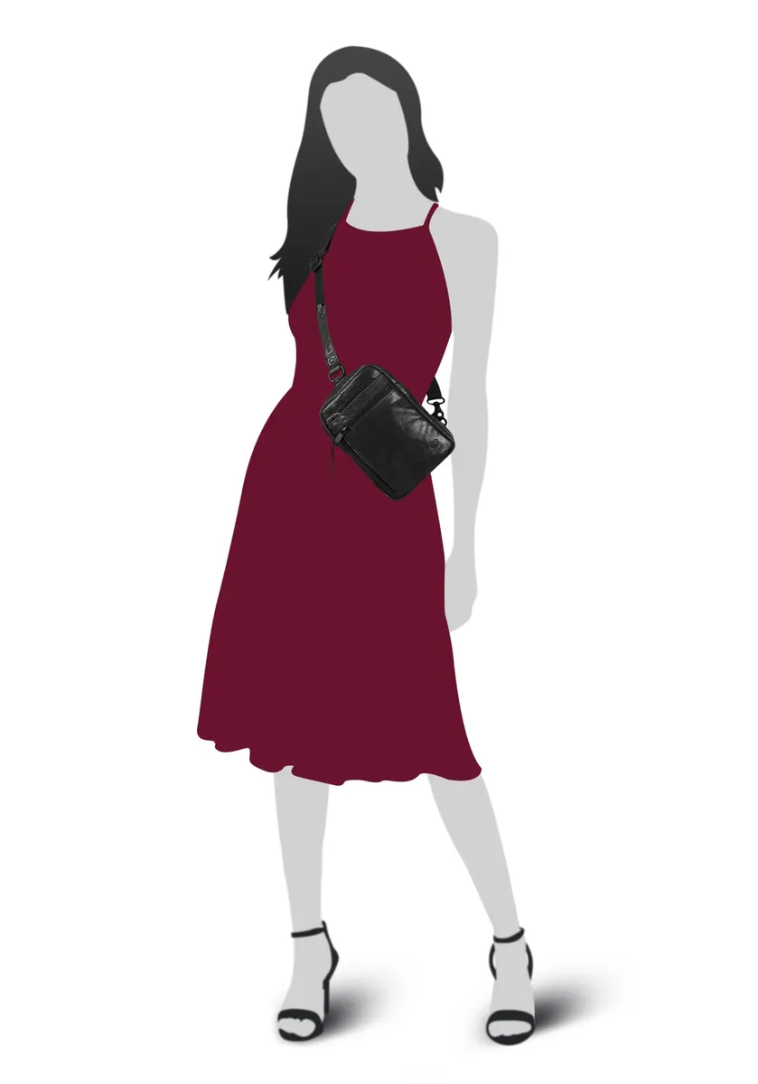 Сумка через плечо Spikes & Sparrow, натуральная кожа, черный
Сумка через плечо Spikes & Sparrow, натуральная кожа, черный