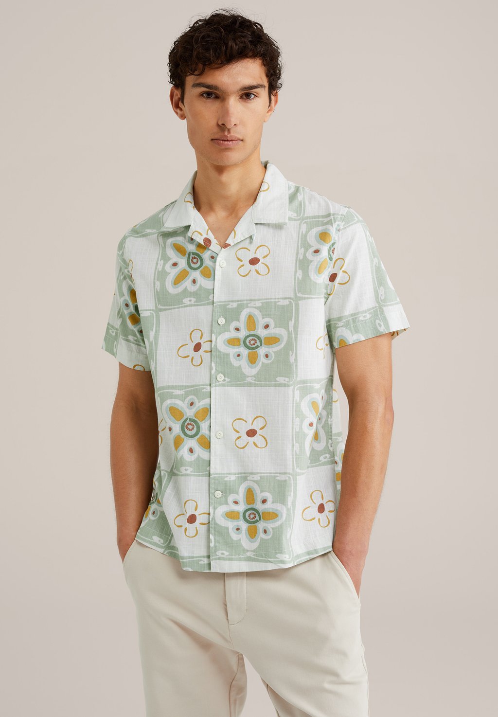 Рубашка WE Fashion, светло-зеленый
Рубашка WE Fashion, светло-зеленый