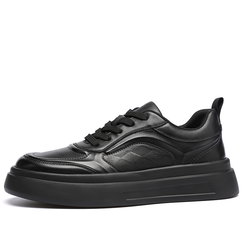 LINSEN Легкие мужские скейтерские кеды низкие черные, цвет Black
LINSEN Легкие мужские скейтерские кеды низкие черные, цвет Black