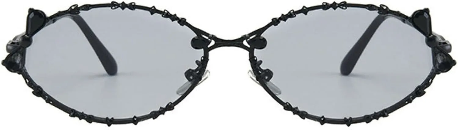 willochra Милые женские солнцезащитные очки со стразами, роскошные, модные, с бриллиантами, ретро, маленькая металлическая оправа, блестящие, UV400, C5
willochra Милые женские солнцезащитные очки со стразами, роскошные, модные, с бриллиантами, ретро, маленькая металлическая оправа, блестящие, UV400, C5