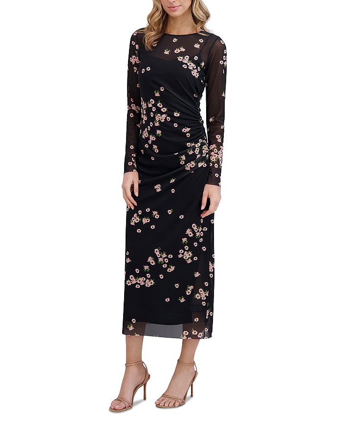 Платье-колонна с принтом и сетчатыми вставками Ted Baker, черный
Платье-колонна с принтом и сетчатыми вставками Ted Baker, черный