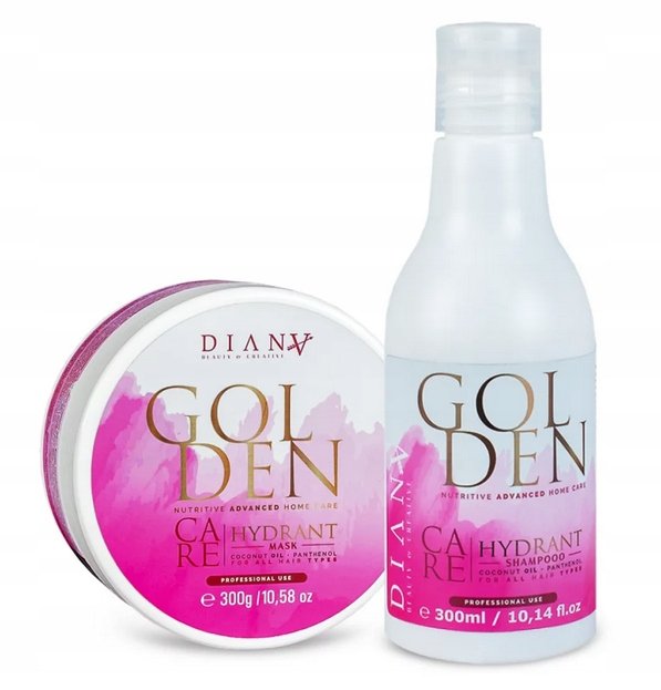 DIANA Golden увлажняющий набор после нанопластики и кератина 2x300мл
DIANA Golden увлажняющий набор после нанопластики и кератина 2x300мл