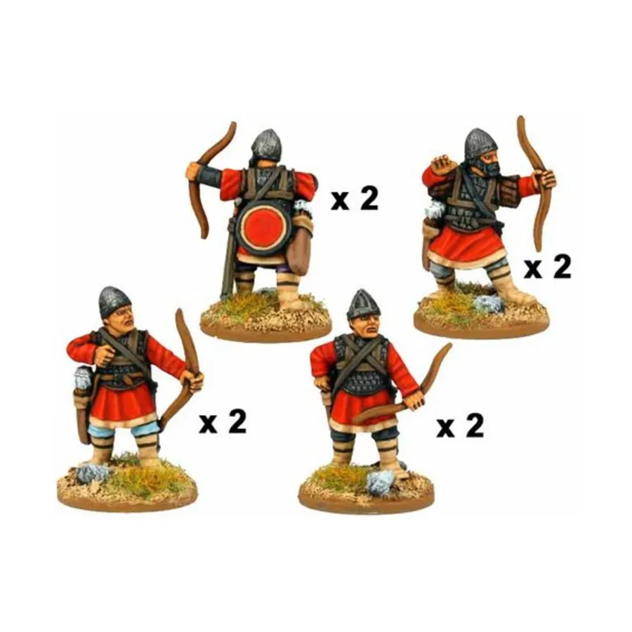 Византийские лучники в доспехах, Historical Miniatures - Dark Ages - Byzantine (28mm) (Crusader Miniatures)
Византийские лучники в доспехах, Historical Miniatures - Dark Ages - Byzantine (28mm) (Crusader Miniatures)