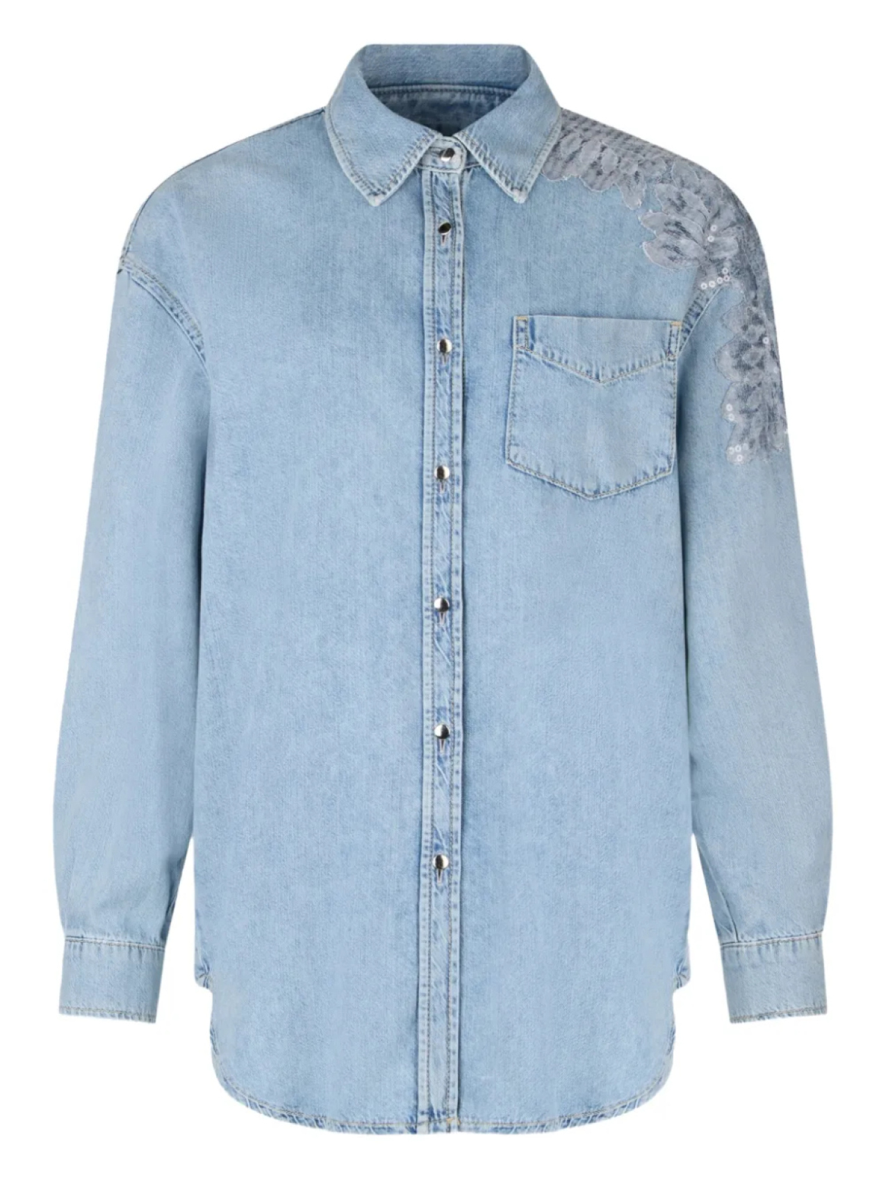 Рубашка джинсовая LIU JO, синий
Рубашка джинсовая LIU JO, синий