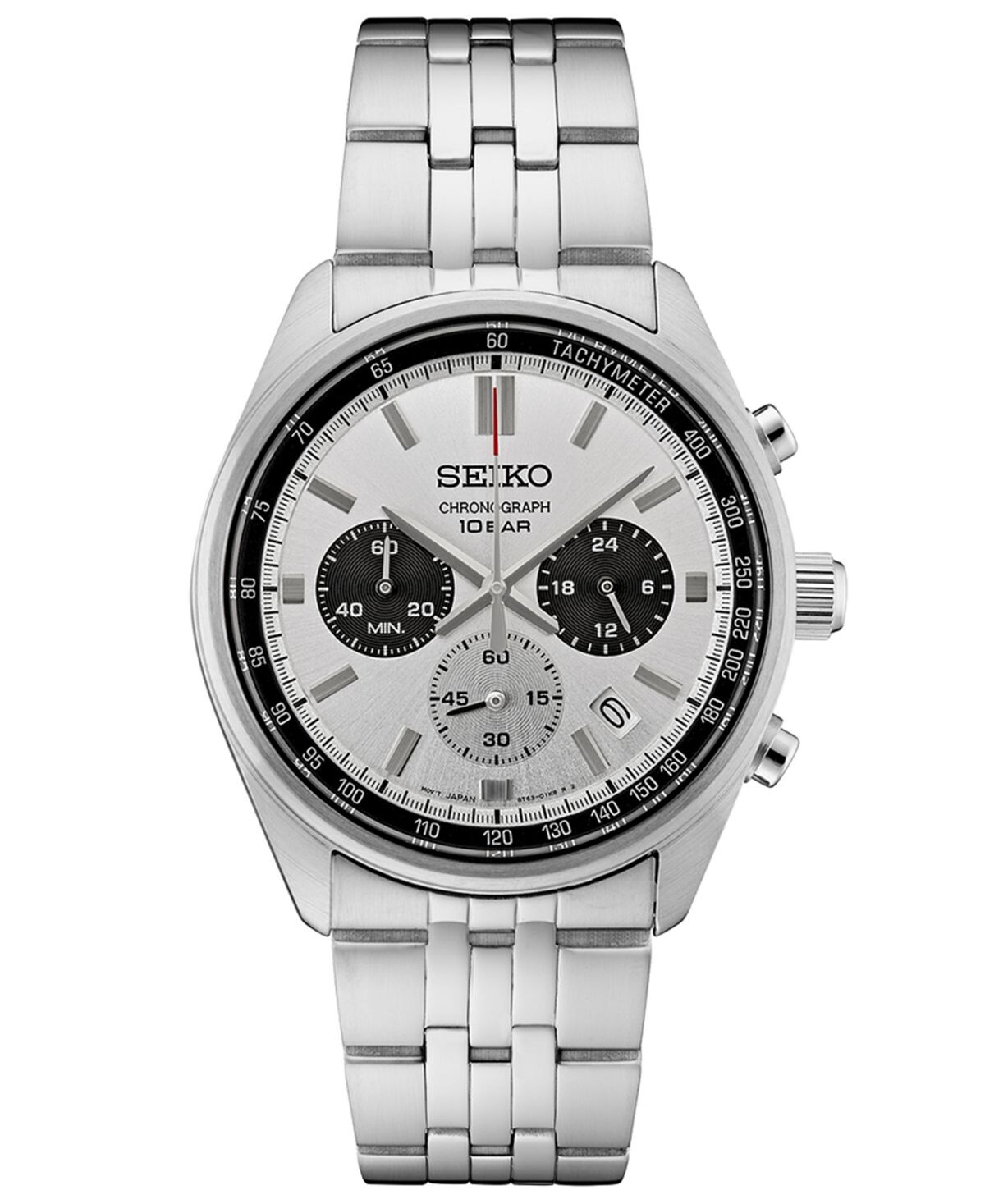 Мужские часы-хронограф Essentials с браслетом из нержавеющей стали, 42 мм Seiko
Мужские часы-хронограф Essentials с браслетом из нержавеющей стали, 42 мм Seiko