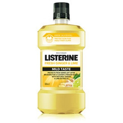 Listerine Ополаскиватель для полости рта с мягким вкусом свежего имбиря и лайма 500 мл
Listerine Ополаскиватель для полости рта с мягким вкусом свежего имбиря и лайма 500 мл