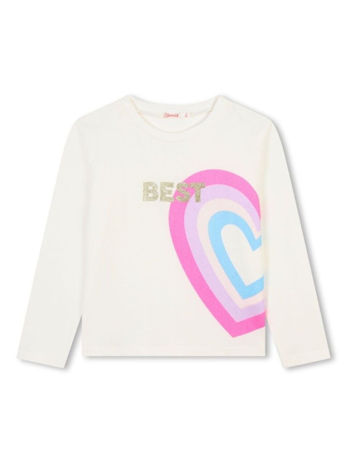 Billieblush футболка из хлопка, украшенная пайетками (комплект из двух штук), белый