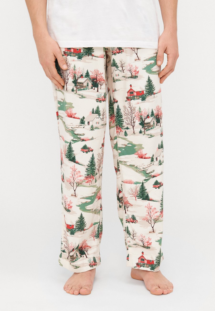 Пижамные брюки Abercrombie & Fitch SLEEP SKI CONVERSATIONAL, White
Пижамные брюки Abercrombie & Fitch SLEEP SKI CONVERSATIONAL, White