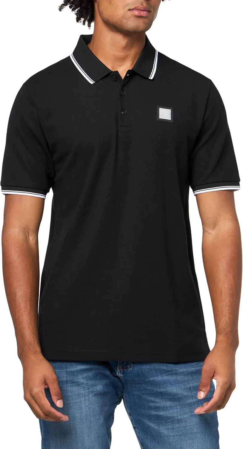 Karl Lagerfeld мужская поло с коротким рукавом и логотипом на груди
Karl Lagerfeld мужская поло с коротким рукавом и логотипом на груди