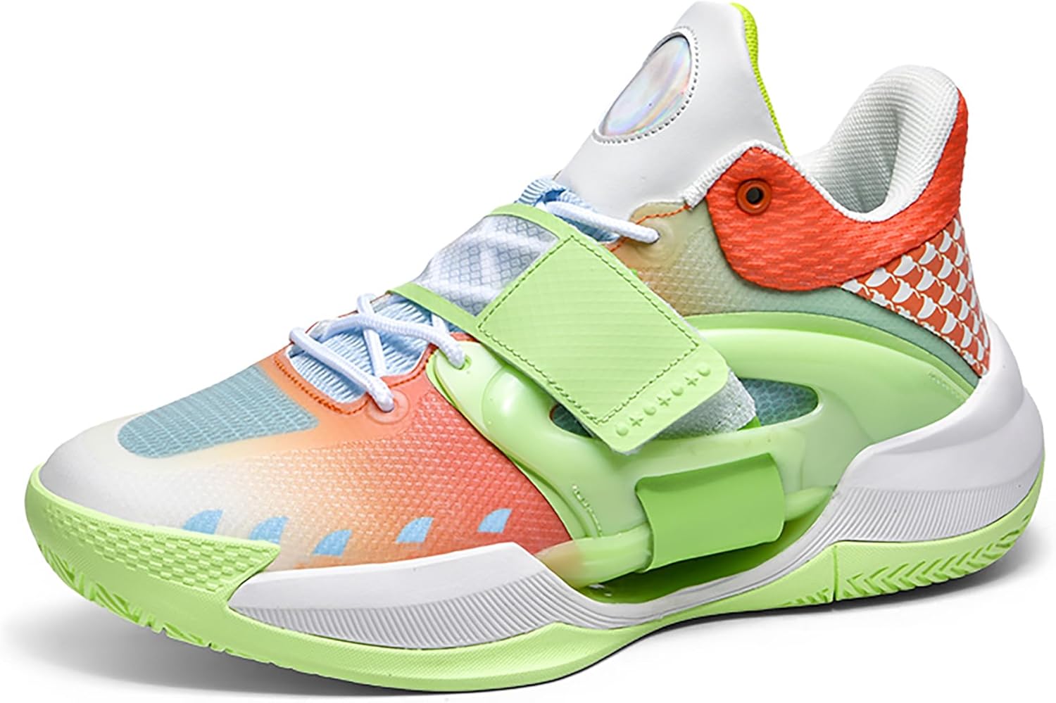 Кроссовки для баскетбола CJSPORX для мужчин и женщин, дышащие, противоскользящие, для улицы, модные, зеленый
Кроссовки для баскетбола CJSPORX для мужчин и женщин, дышащие, противоскользящие, для улицы, модные, зеленый