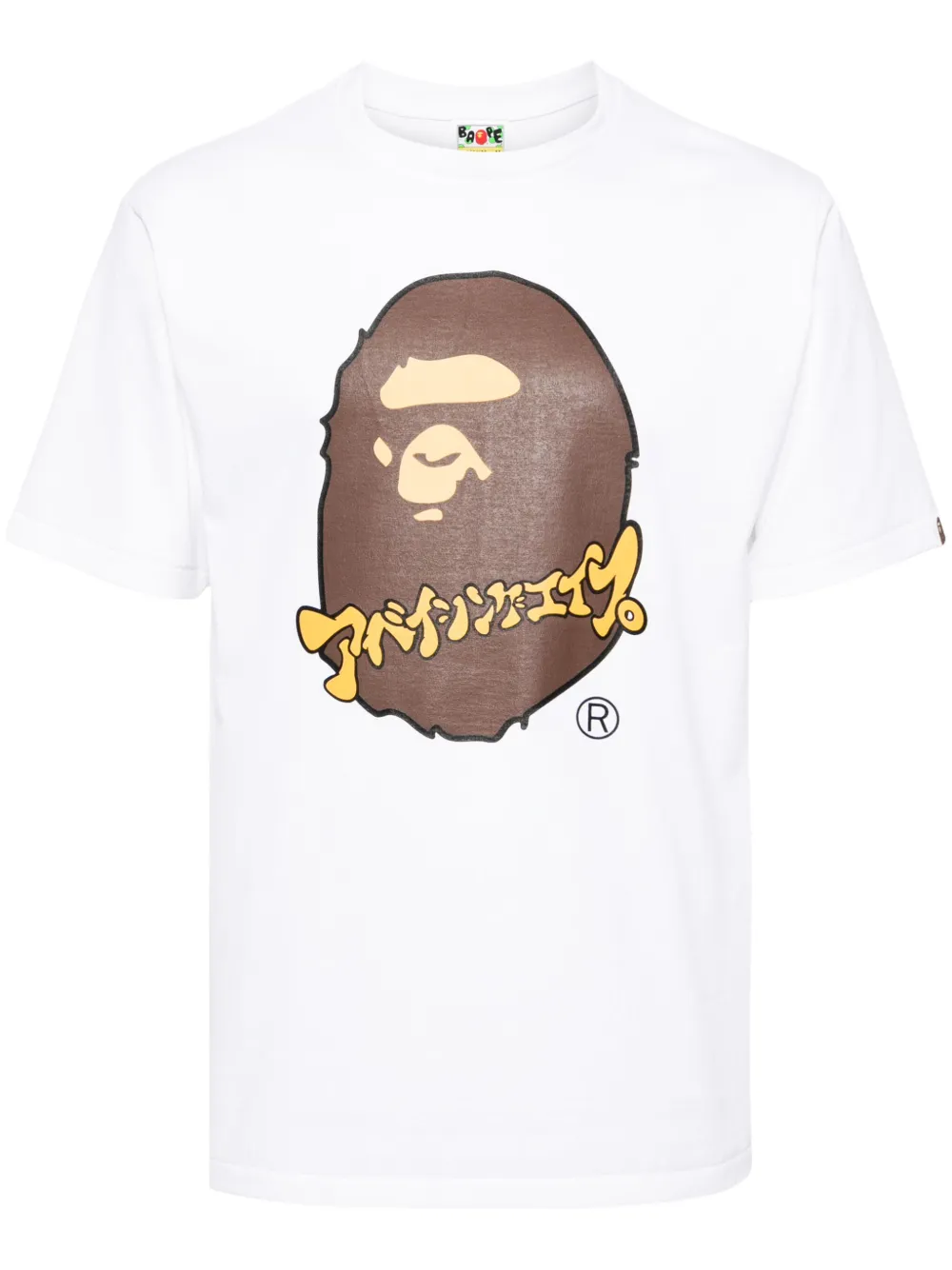 Футболка Katakana Ape Head A Bathing Ape, белый
Футболка Katakana Ape Head A Bathing Ape, белый