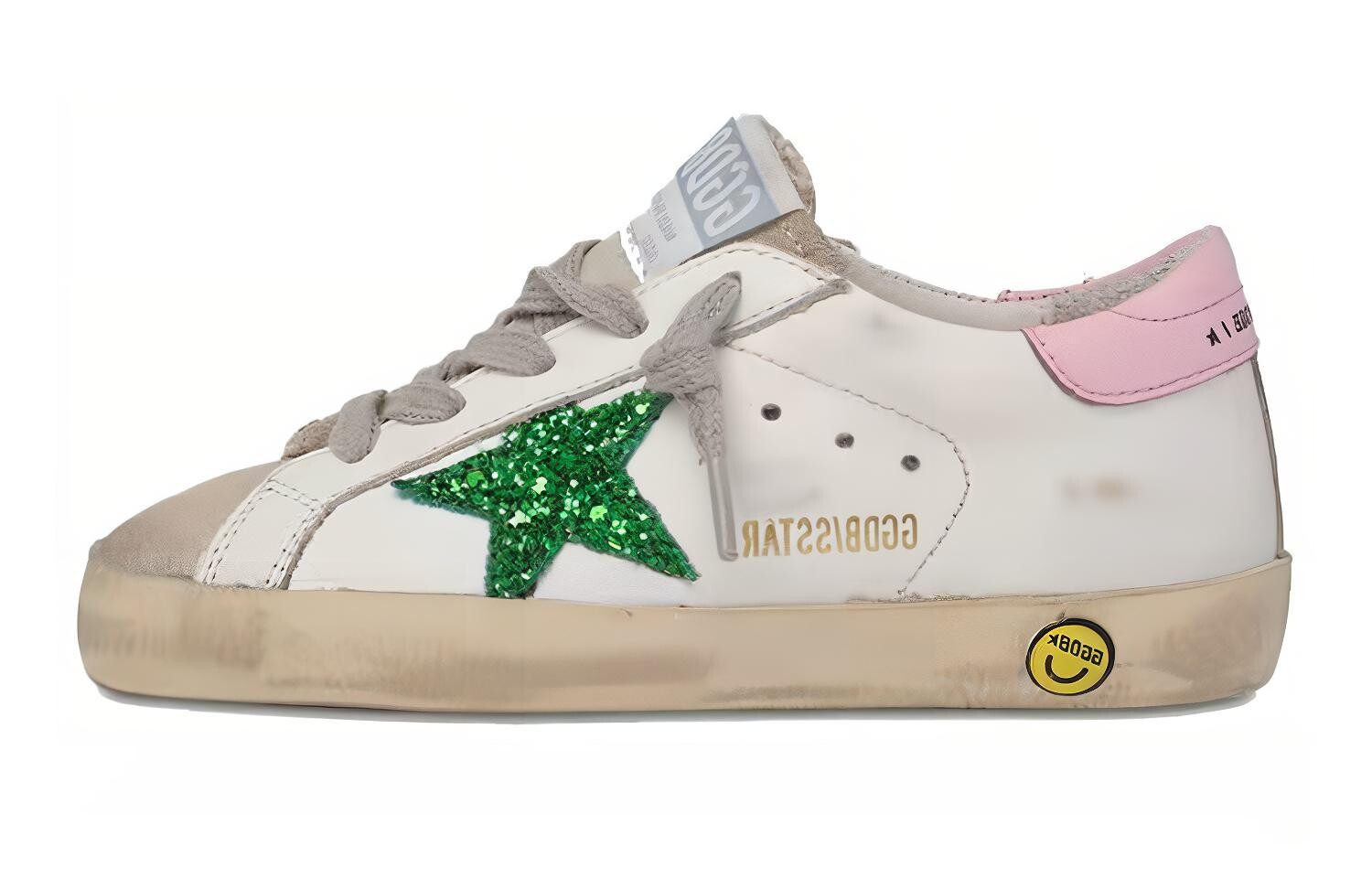 Кроссовки Golden Goose Super-Star Kids, белый / розовый / зеленый
Кроссовки Golden Goose Super-Star Kids, белый / розовый / зеленый