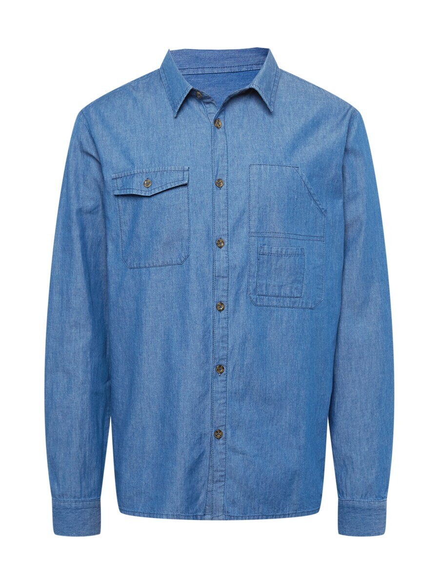 Повседневная рубашка ABOUT YOU x Alvaro Soler Regular fit Button Up Shirt Baran, синий деним
Повседневная рубашка ABOUT YOU x Alvaro Soler Regular fit Button Up Shirt Baran, синий деним