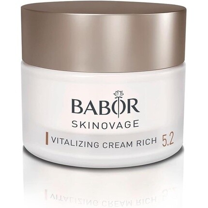 BABOR SKINOVAGE Vitalising Cream Насыщенный крем для лица для уставшей и стрессовой кожи, восстанавливающий увлажняющий крем 50 мл
BABOR SKINOVAGE Vitalising Cream Насыщенный крем для лица для уставшей и стрессовой кожи, восстанавливающий увлажняющий крем 50 мл