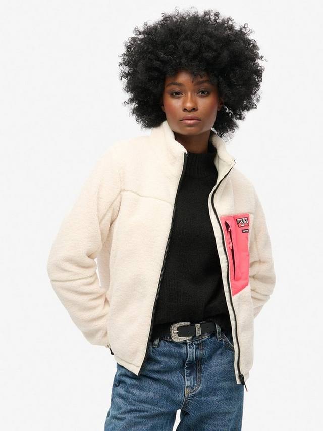 Куртка borg Superdry, белый
Куртка borg Superdry, белый