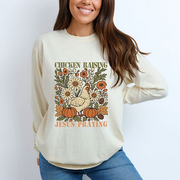 Футболка с принтом Chicken raising jesus praying, длинный рукав, винтажный эффект Simply Sage Market, Ivory, Зеленый, Футболка с принтом Chicken raising jesus praying, длинный рукав, винтажный эффект Simply Sage Market, Ivory
Футболка с принтом Chicken raising jesus praying, длинный рукав, винтажный эффект Simply Sage Market, Ivory, Зеленый, Футболка с принтом Chicken raising jesus praying, длинный рукав, винтажный эффект Simply Sage Market, Ivory