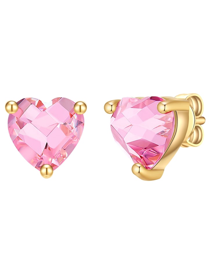 Rafaela Donata Серьги в форме сердца из стерлингового серебра с цирконами в оправе из желтого золота
Rafaela Donata Серьги в форме сердца из стерлингового серебра с цирконами в оправе из желтого золота